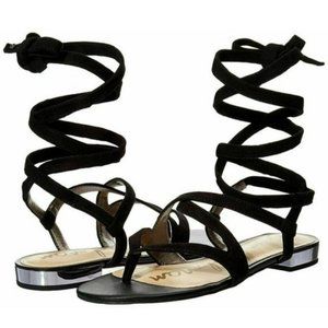 Sam Edelman Davina Black Women's Gladiator Sandals Size 8